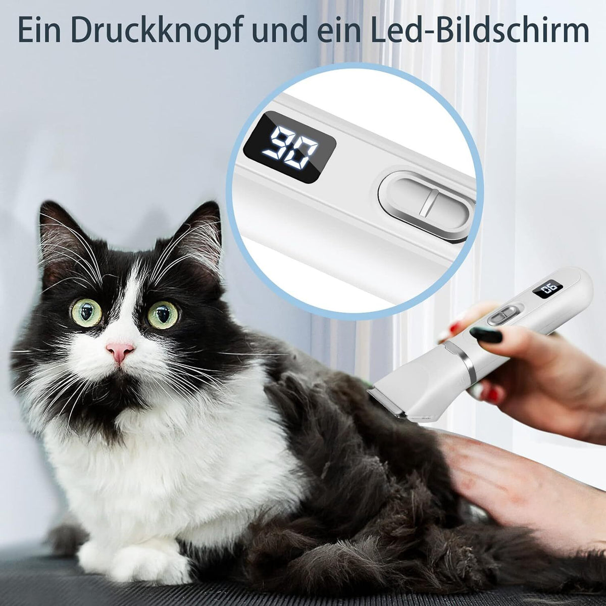 GroomJoy – Hundepflege-Schermaschine