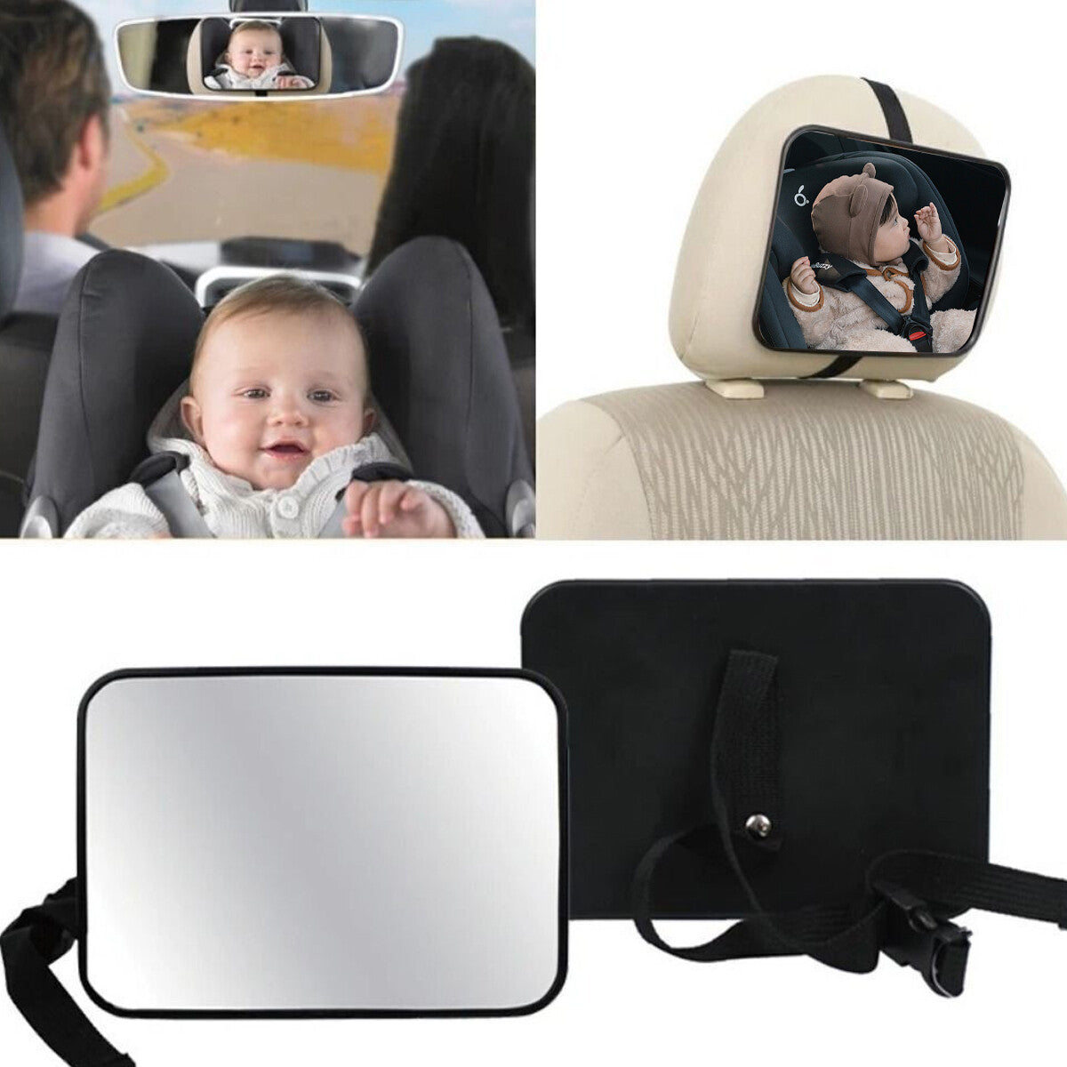 SnugSight Mirror - Baby-Autospiegel für rückwärtsgerichteten Sitz