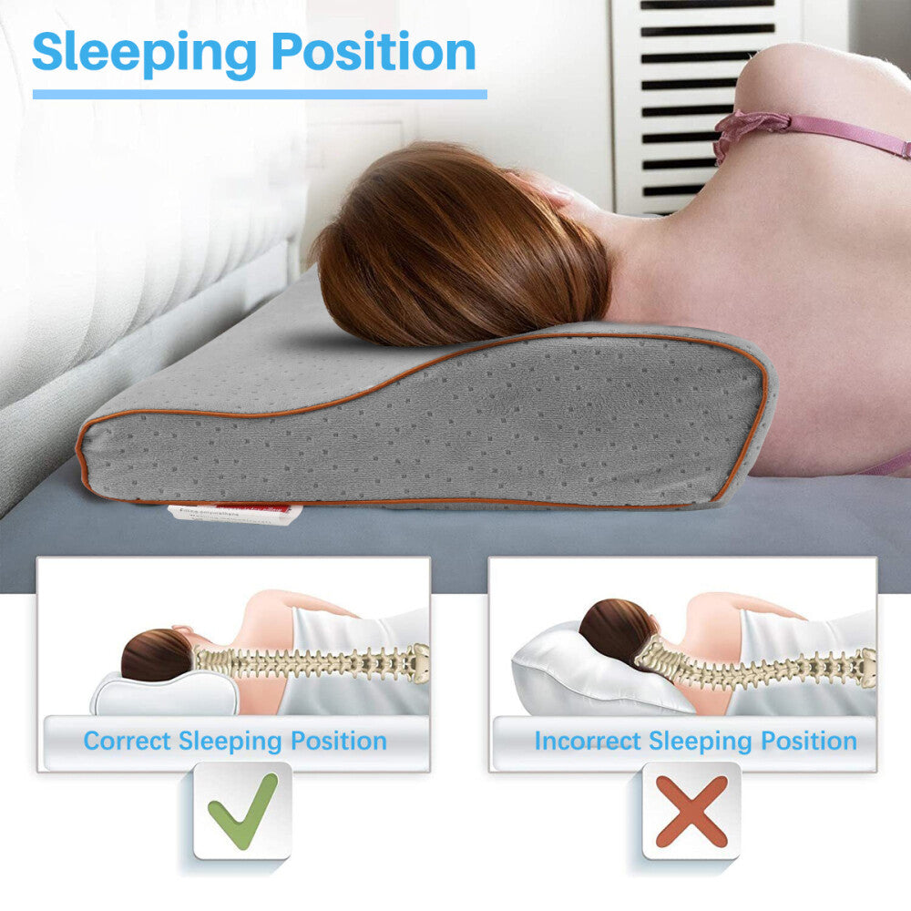 SpineCloud-Kissen – Orthopädisches Nackenstützkissen