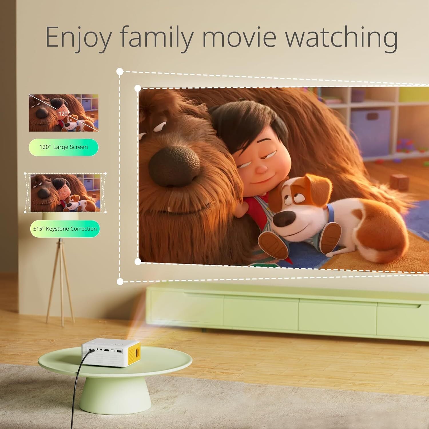 NeoGlow – Full HD Heimkino Beamer