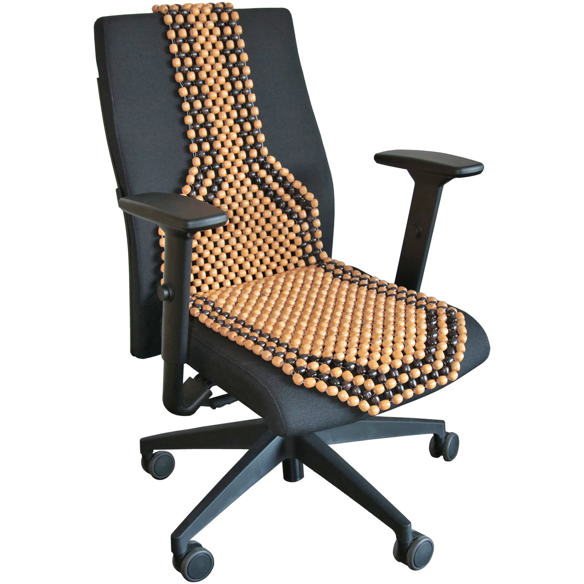 ZenBeads - Auto Sitzauflage Massage Holzkugeln