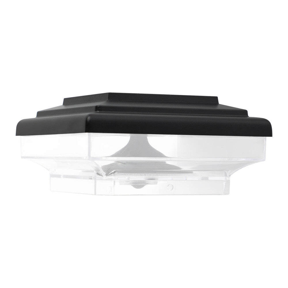 GlowGuard Square - Solar-Pfostenkappenleuchte