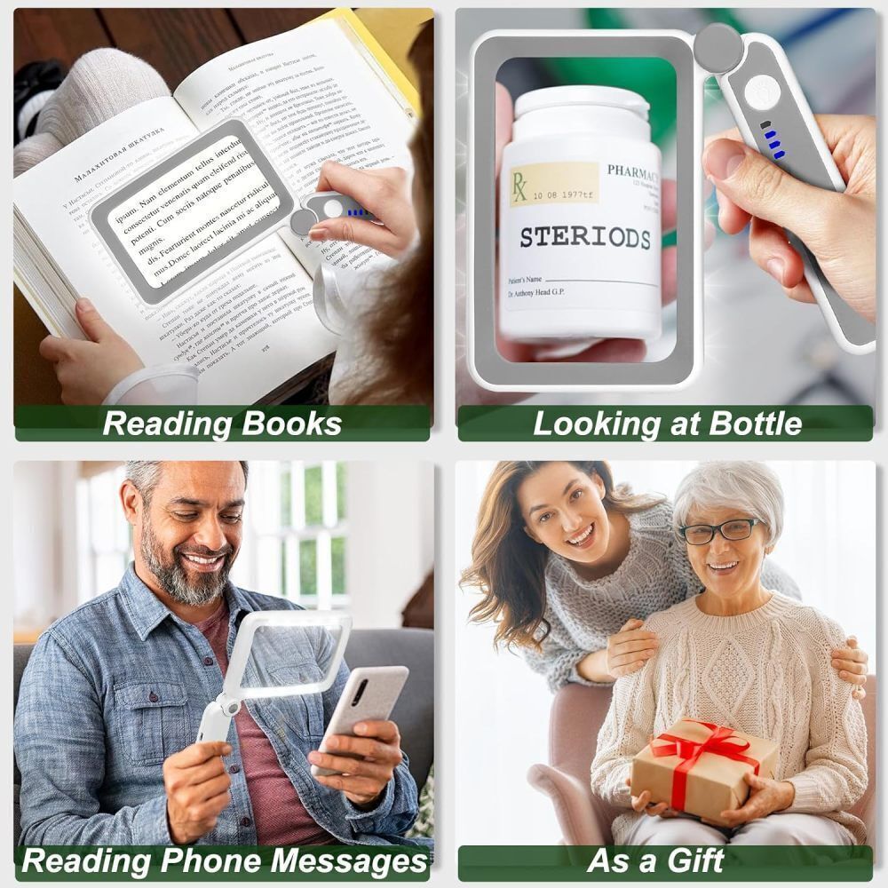 LightScope – LED Leselupe mit Licht