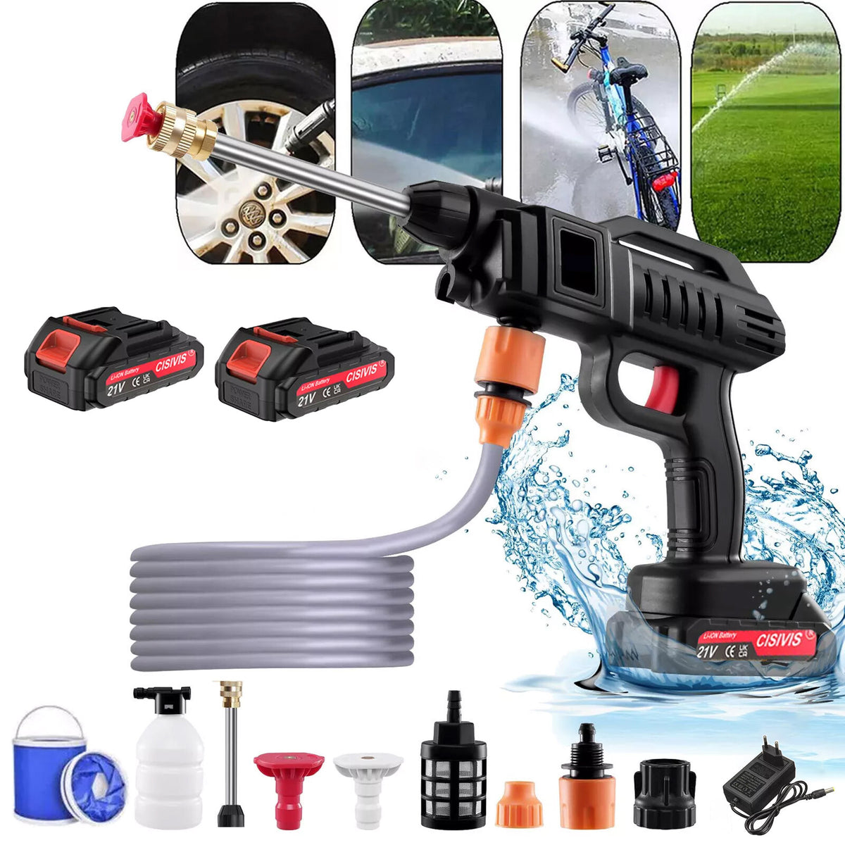 StormWash – Akku-Hochdruckreiniger