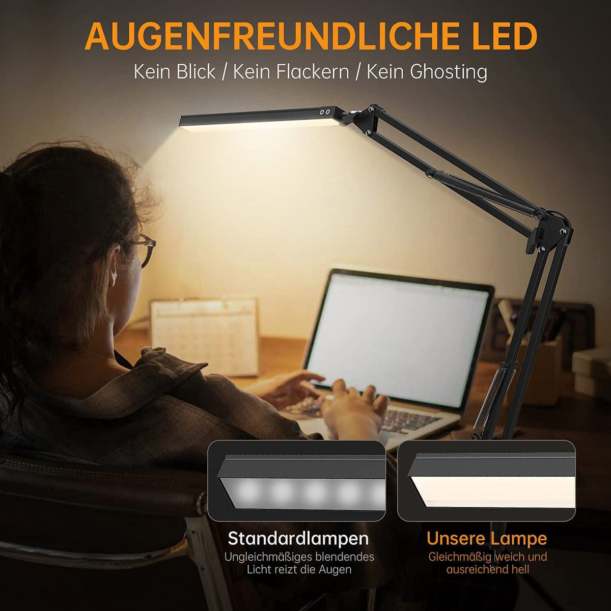TaskLux - LED Schreibtischlampe