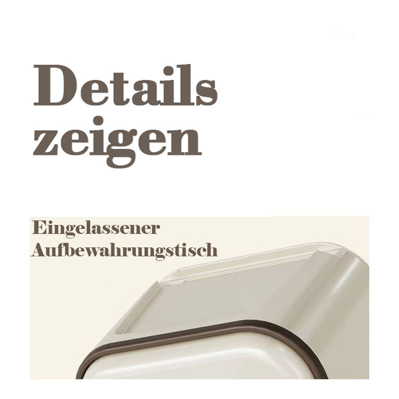 TidyTrove Box - Wandmontierter Tissue-Spender mit Aufbewahrung