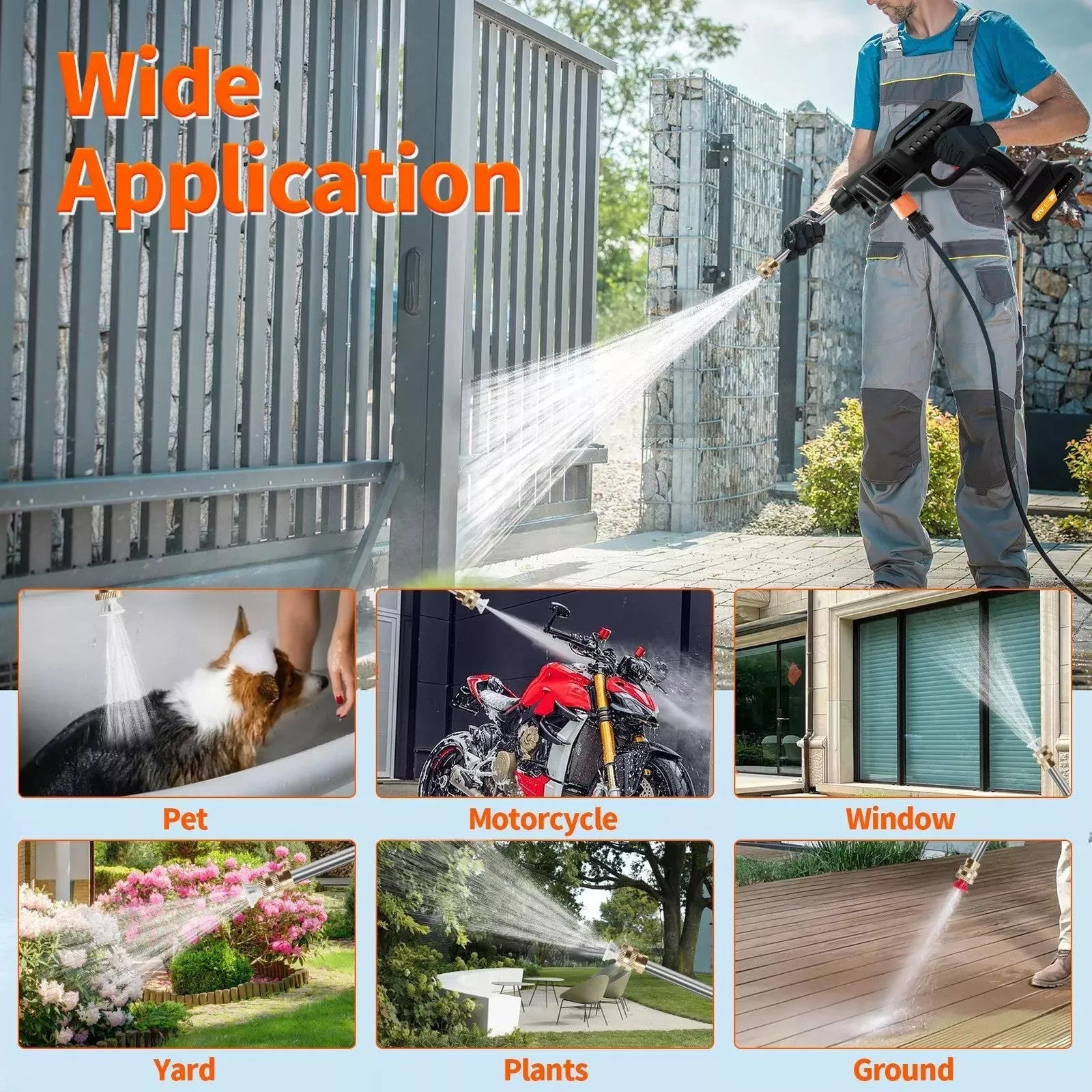StormWash – Akku-Hochdruckreiniger