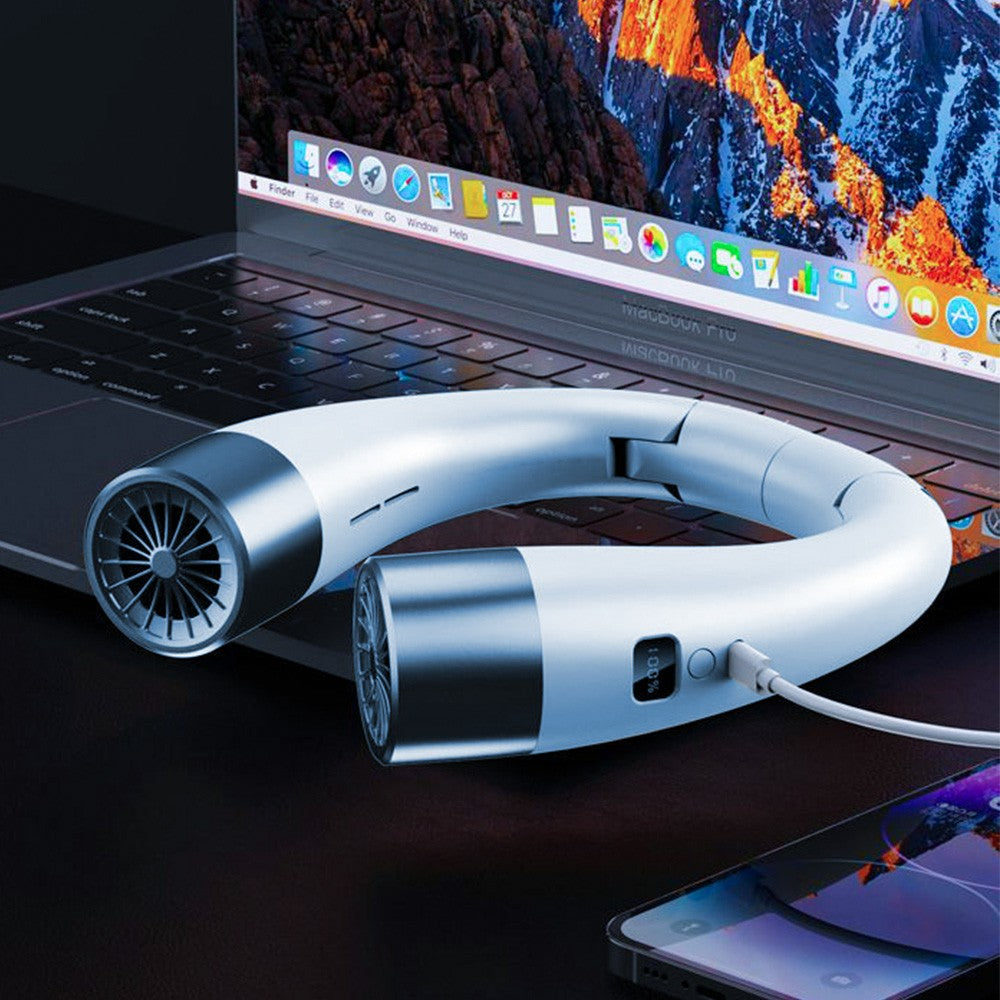 SommerBrise – Tragbarer Nackenkühlventilator