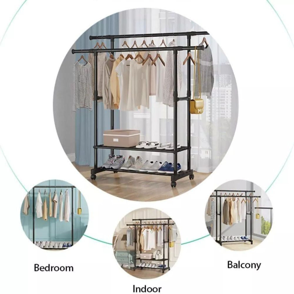 RaumGlanz – Verstellbarer Kleiderständer