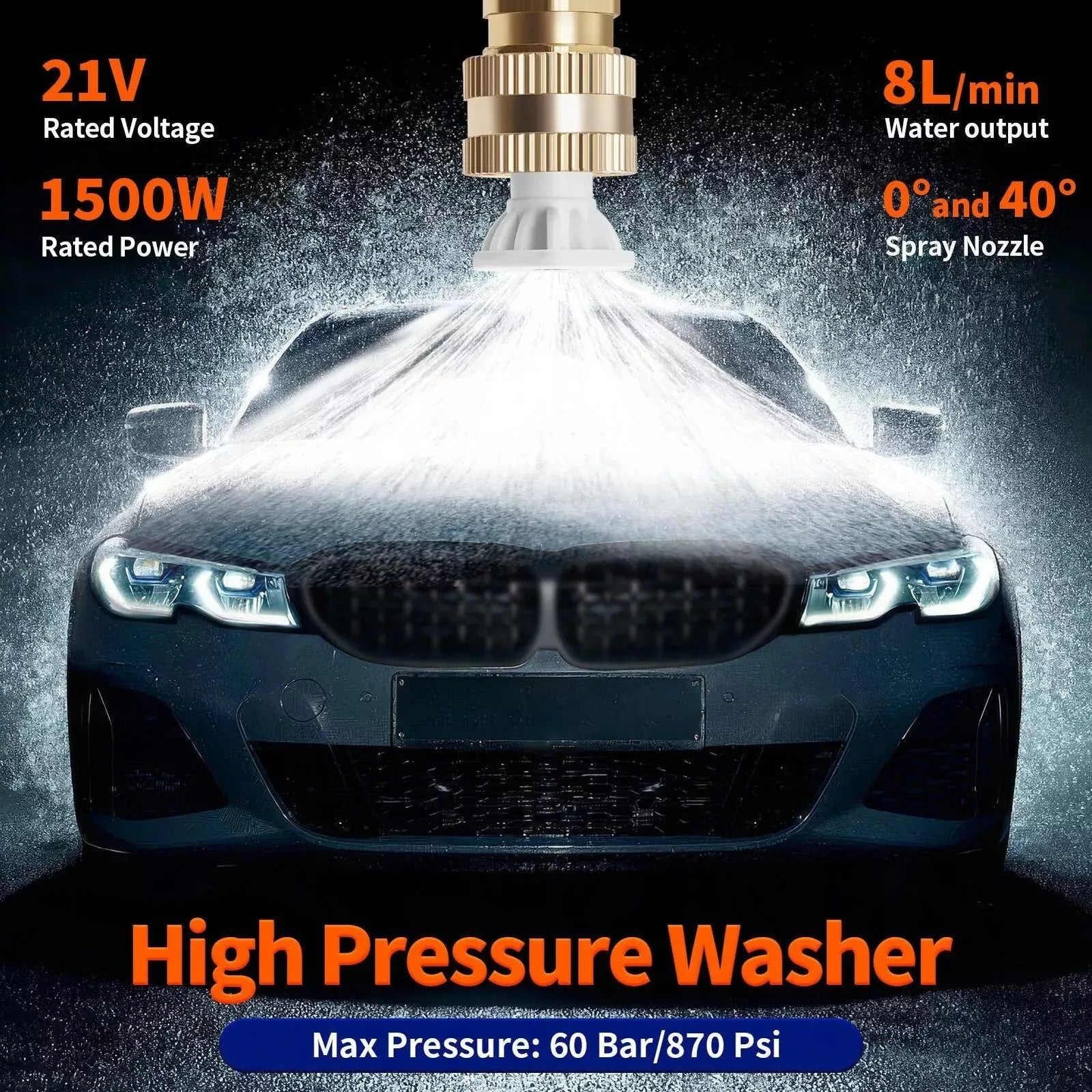 StormWash – Akku-Hochdruckreiniger