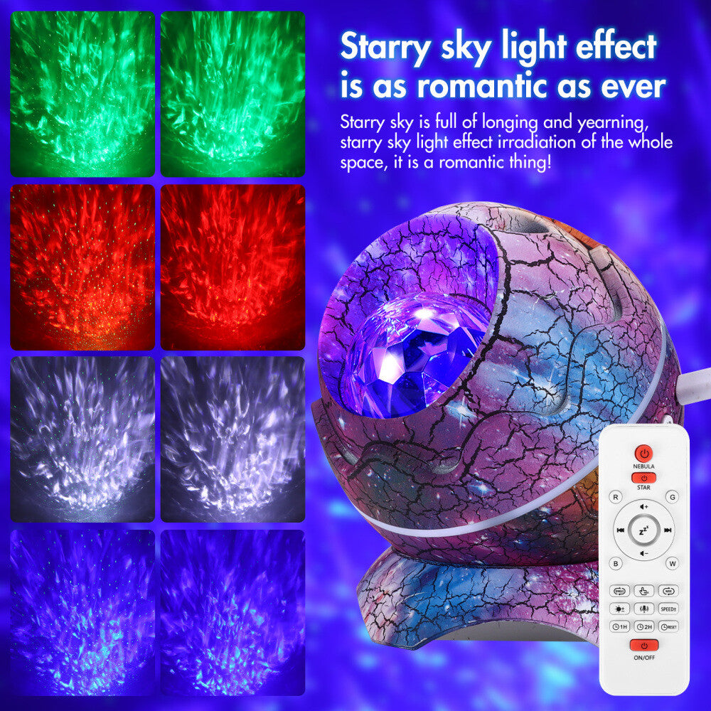 StarNest Light - Dinosaurier-Ei-Galaxie-Projektor
