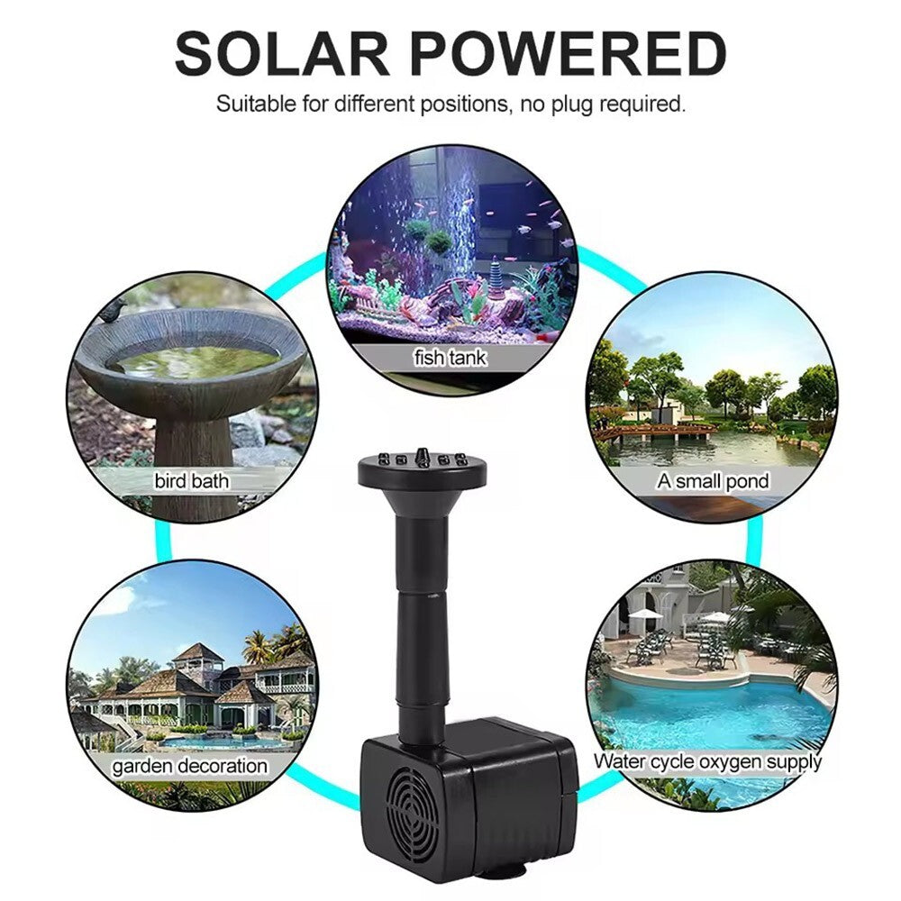 SunBloom Jet - Solarbetriebene Wasserfontäne