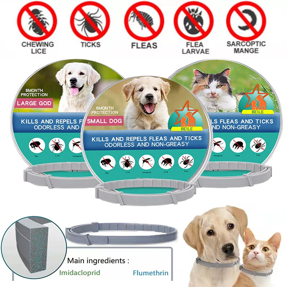 PetArmor MaxCare - Floh- und Zeckenhalsband für Hunde und Katzen