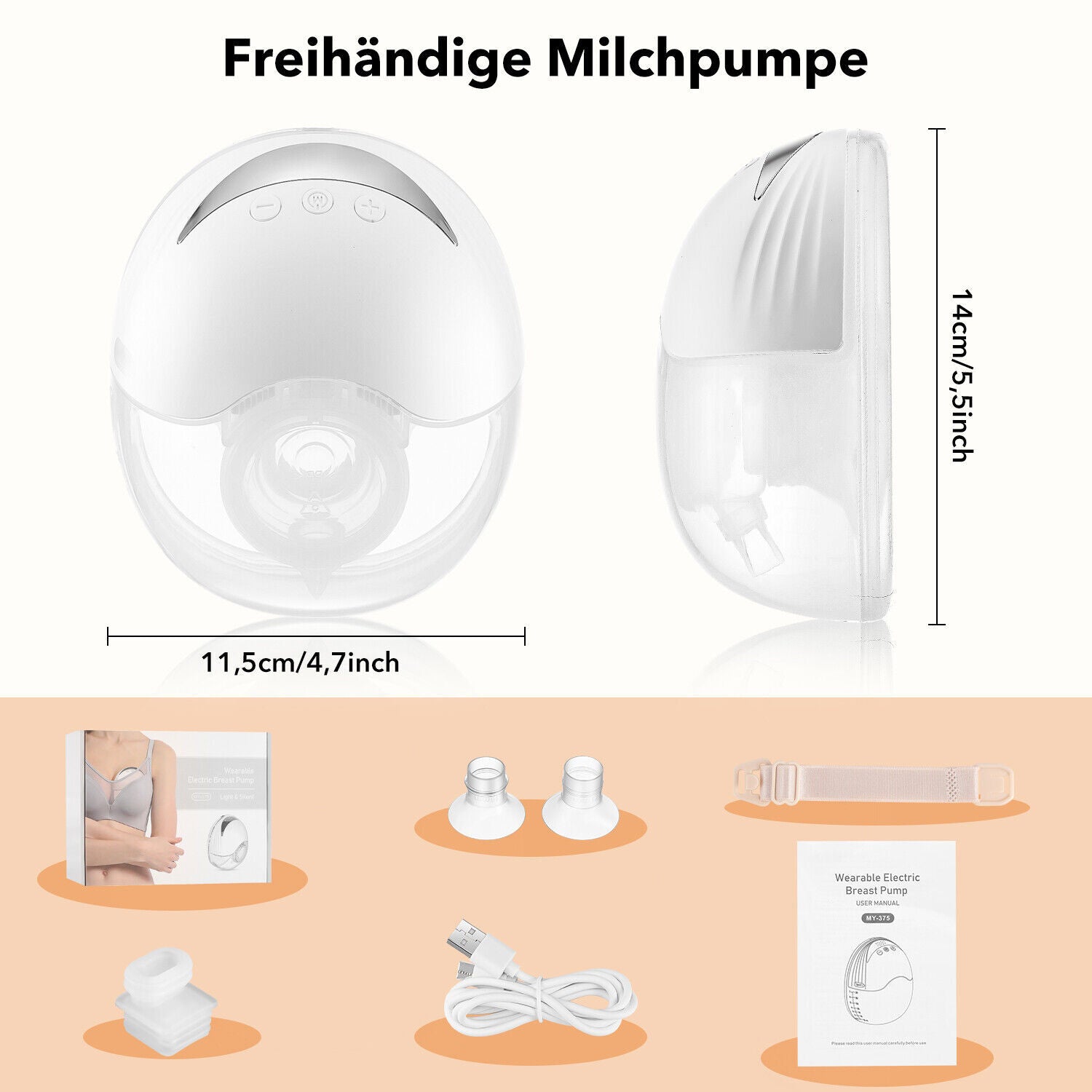 MilchMoment – Elektrische Milchpumpe