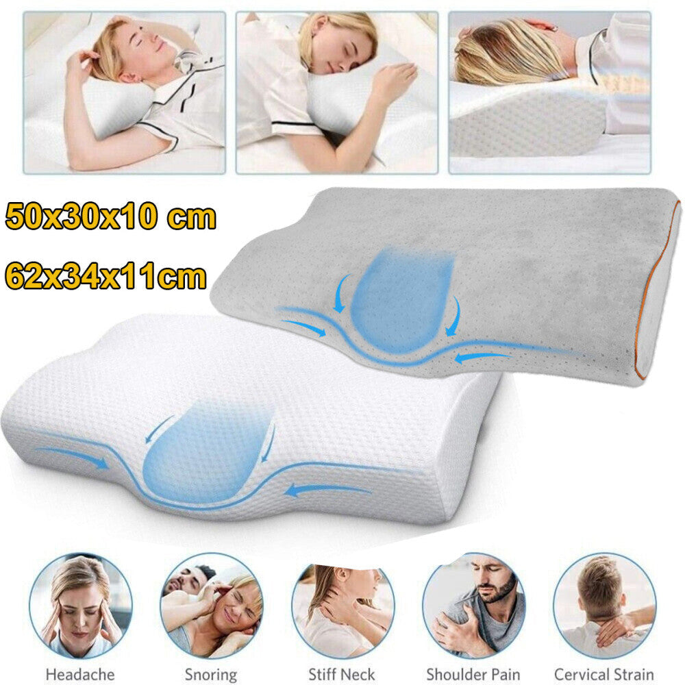 SpineCloud-Kissen – Orthopädisches Nackenstützkissen