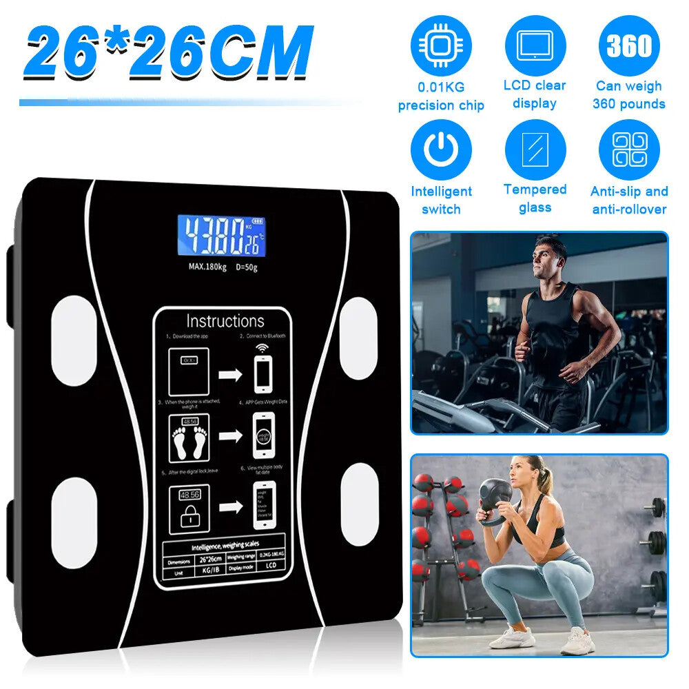 WellMetrics – Digitale Körperfettwaage