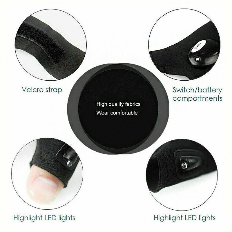 HandLite – LED-Taschenlampenhandschuhe