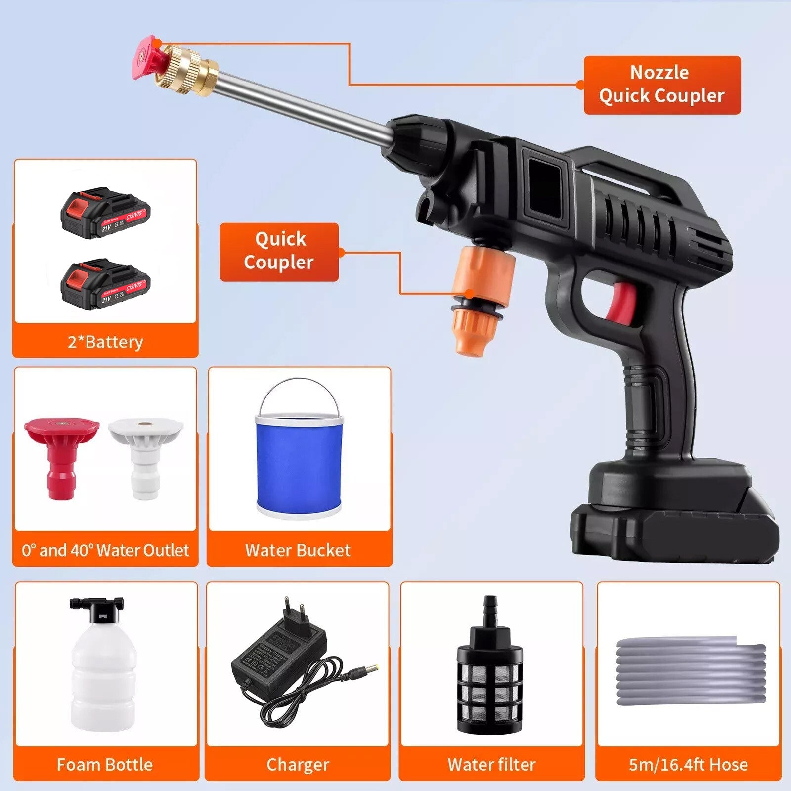 StormWash – Akku-Hochdruckreiniger