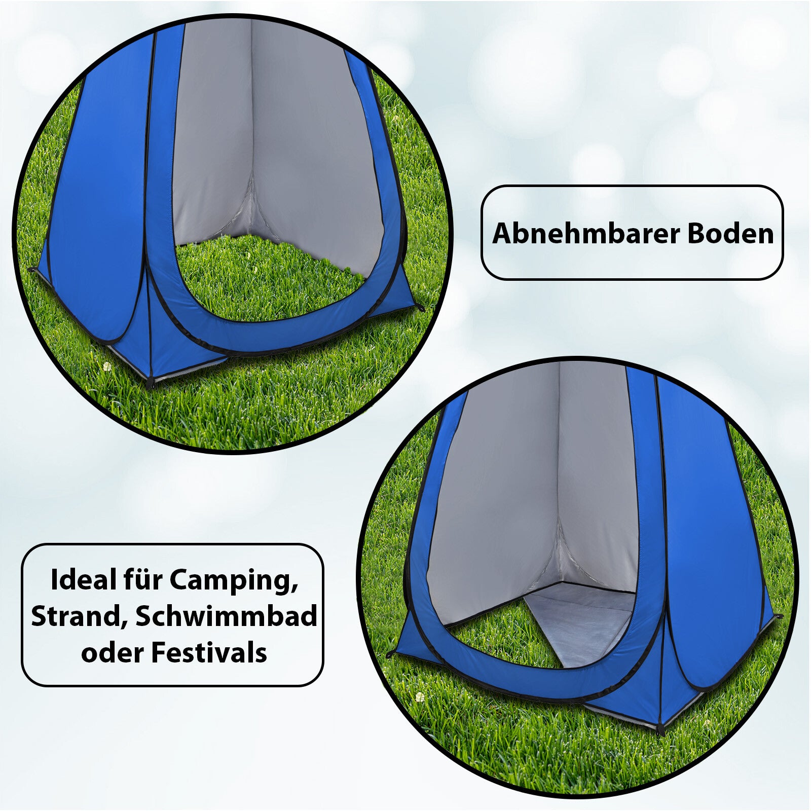 CampShell Gear - Pop Up Sichtschutz-Zelt