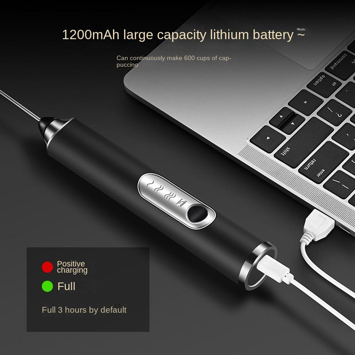 FrothyHome - Elektrischer Milchaufschäumer