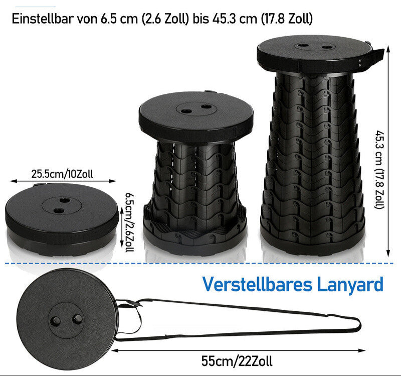 GoPerch Mini - Klappbarer Camping-Hocker
