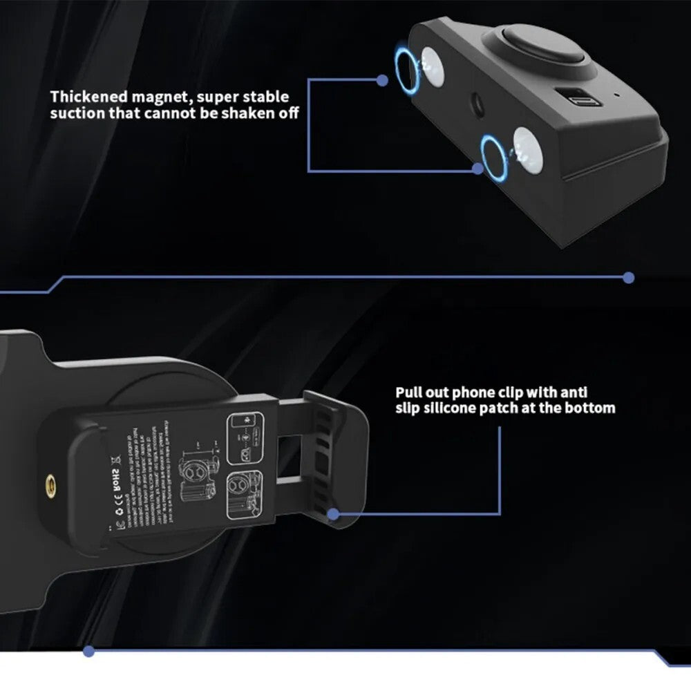 KlickHalte – Magnetische Selfie Handy Stativhalterung