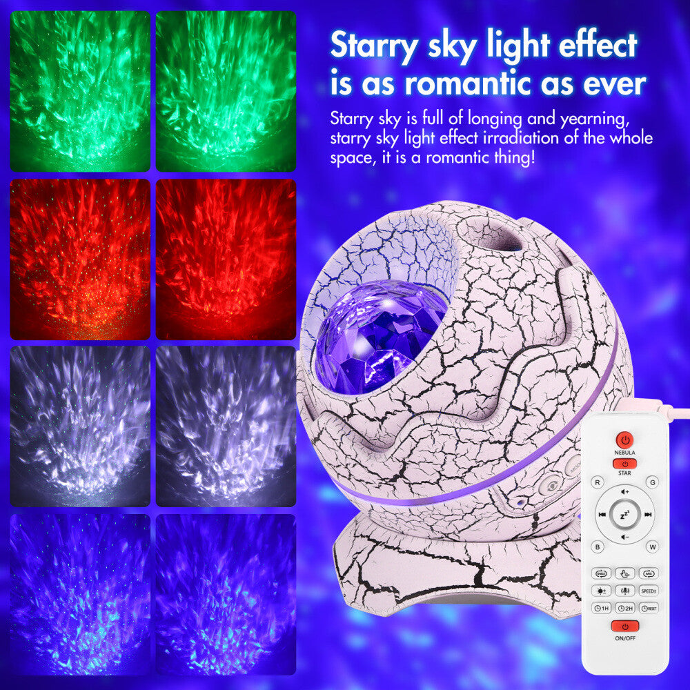 StarNest Light - Dinosaurier-Ei-Galaxie-Projektor