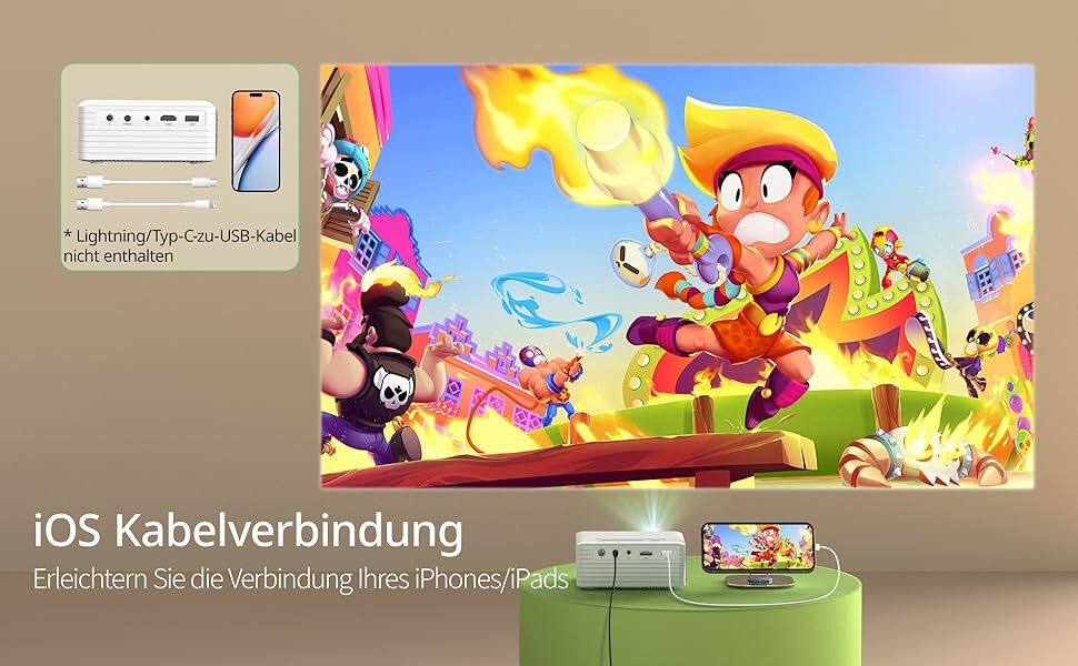 NeoGlow – Full HD Heimkino Beamer