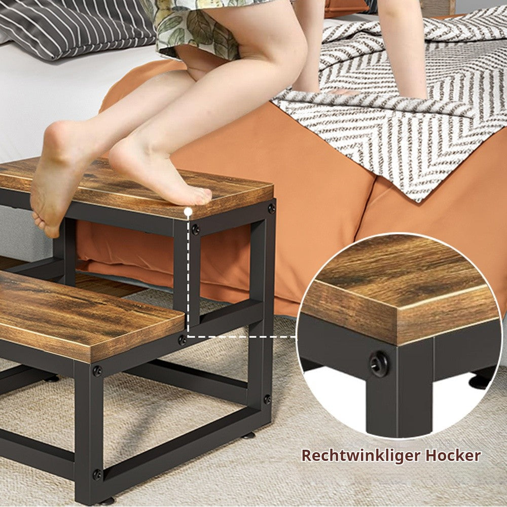 ZweiSchritt – Holzhocker für Kinder