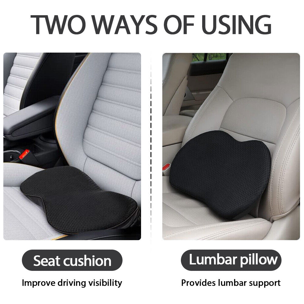 ComfortFlow Duo – Ergonomisches Sitzkissen zur Unterstützung des Rückens