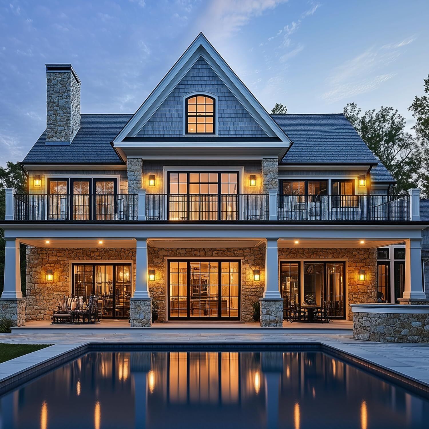 RadianceEdge - Außenwandleuchte für die Haustür