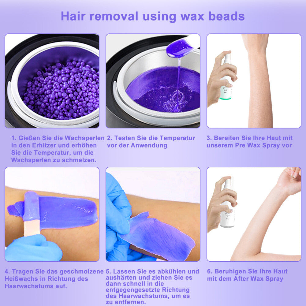 WachsZauber – Digitales Wachswärmer Set