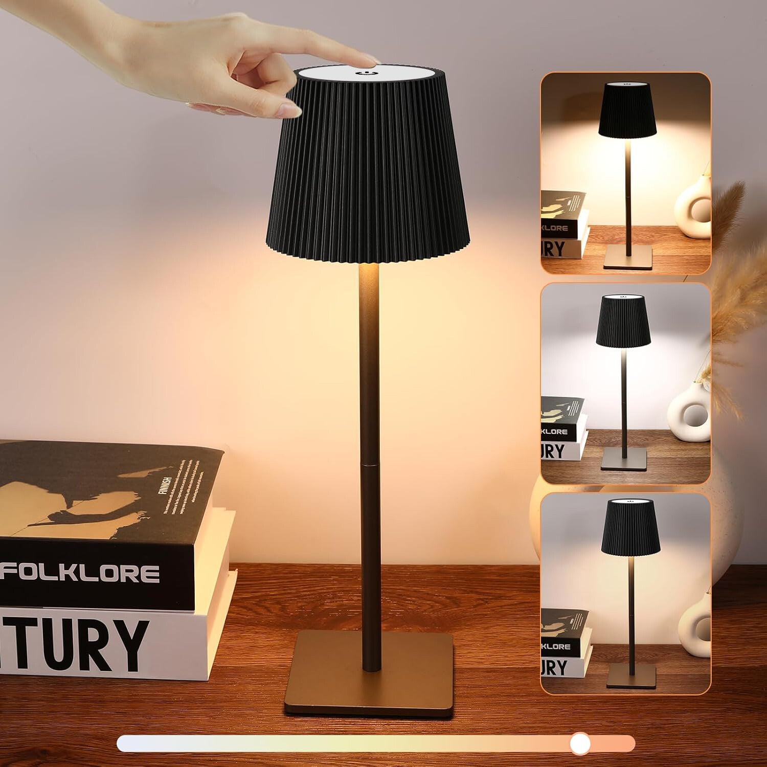 PureRay – Wiederaufladbare LED-Tischlampe