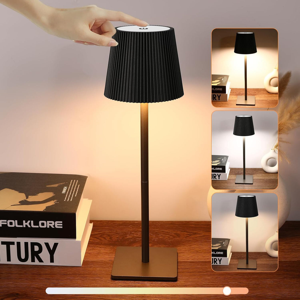 PureRay – Wiederaufladbare LED-Tischlampe