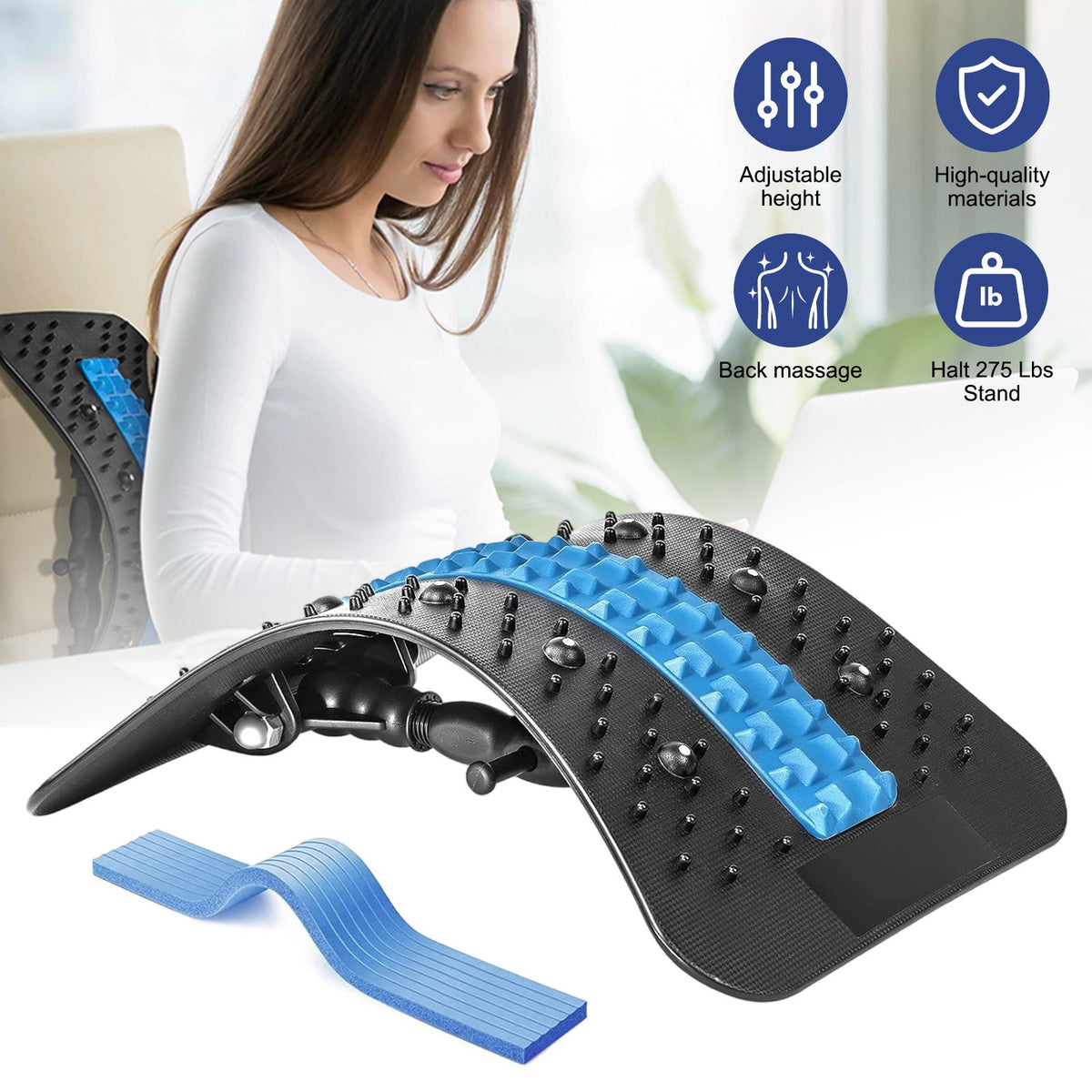 RelaxBogen - Ergonomische Rückenstreckhilfe