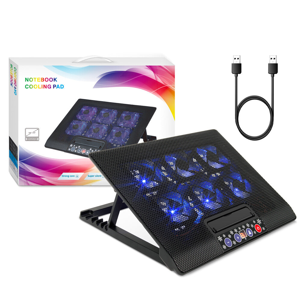 KühlTräger - Laptop Cooling Pad mit 6 Lüftern