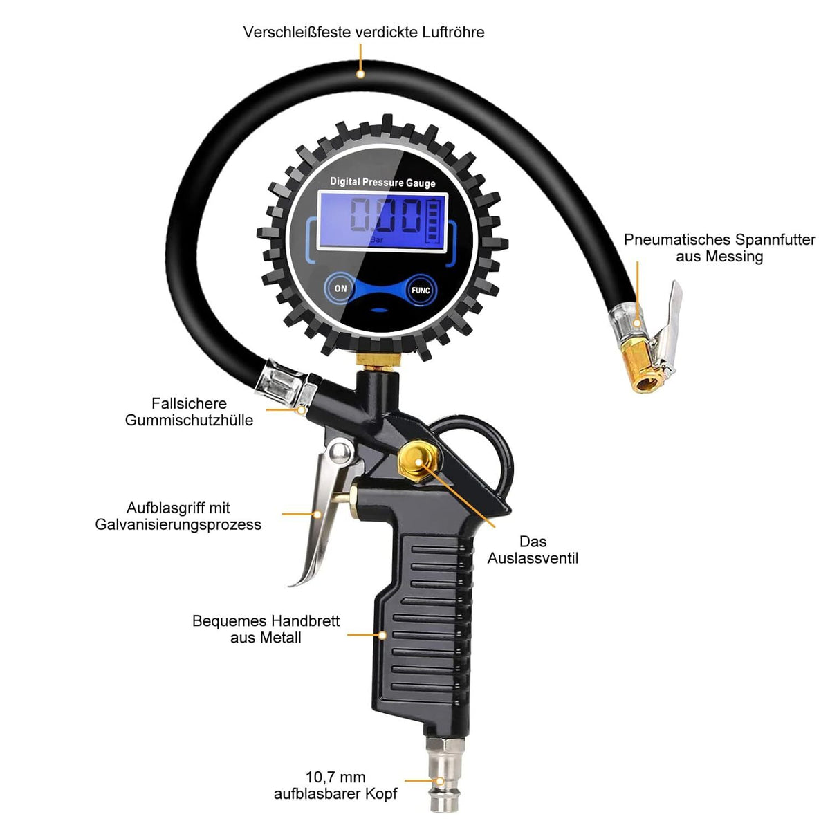 AirGuard - Digitaler Reifendruckprüfer