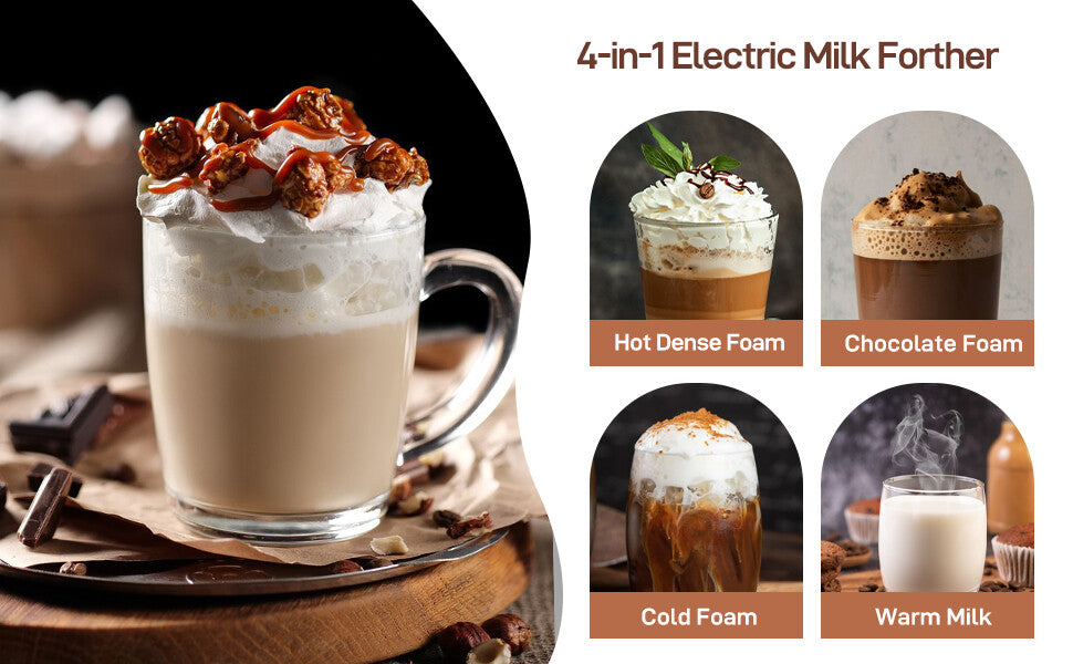 FrothMist - Automatischer Milchaufschäumer und Milchwarmer