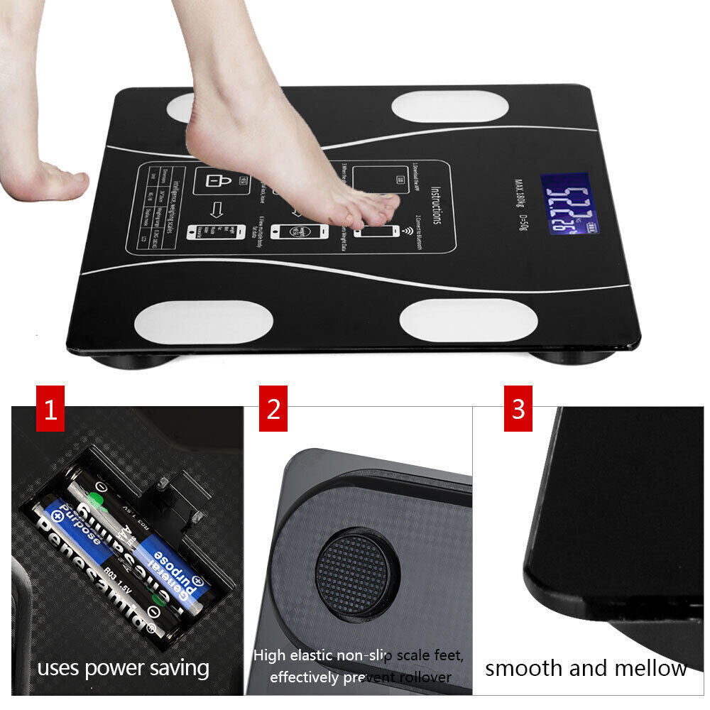 WellMetrics – Digitale Körperfettwaage