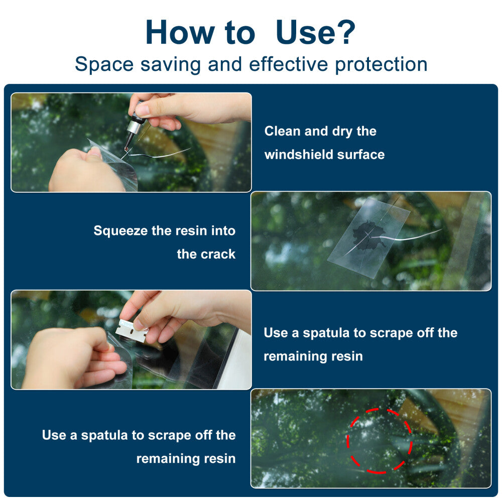 SchnellGlas - Windschutzscheiben-Reparaturset