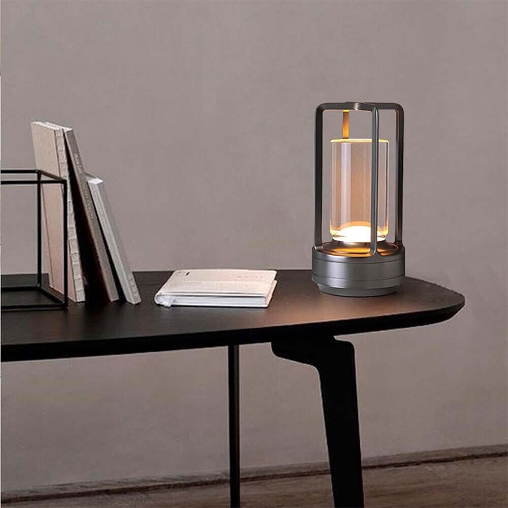 Glitzerzauber - Tragbare Kristall-Laternen-Tischlampe