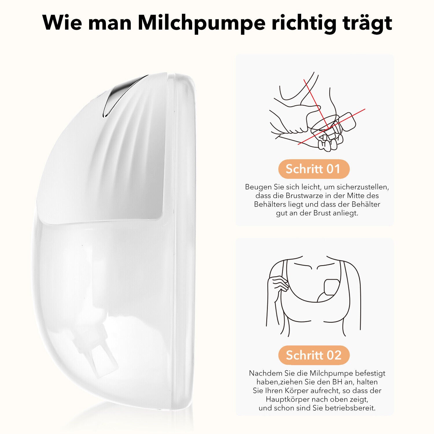 MilchMoment – Elektrische Milchpumpe