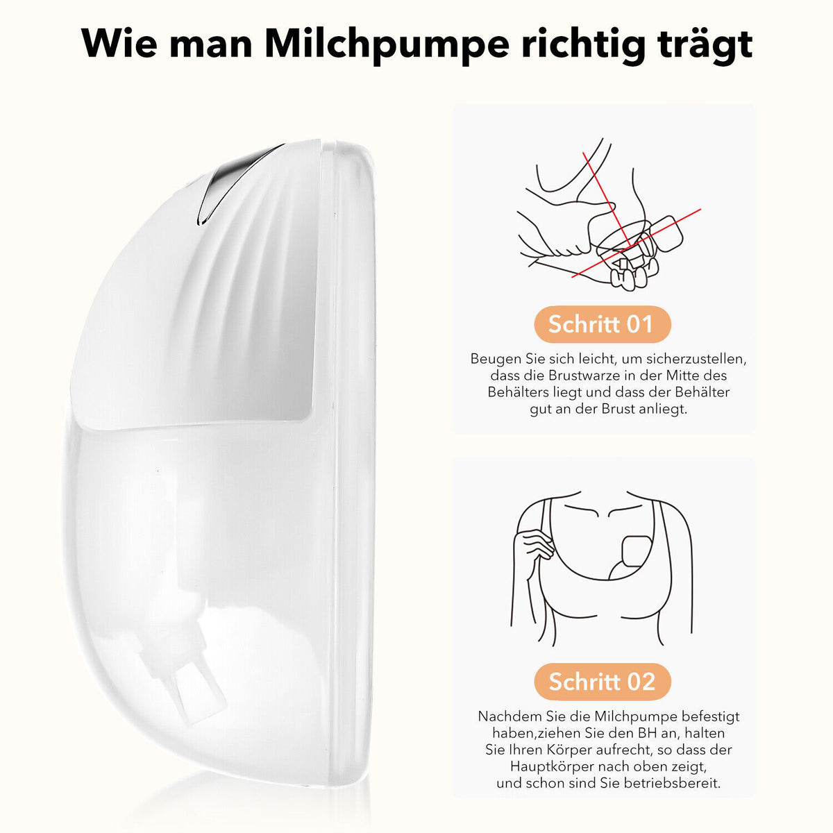 MilchMoment – Elektrische Milchpumpe