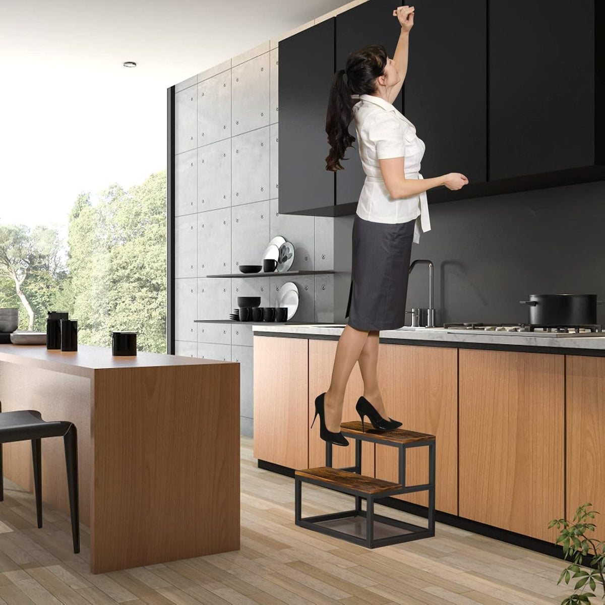 ZweiSchritt – Holzhocker für Kinder