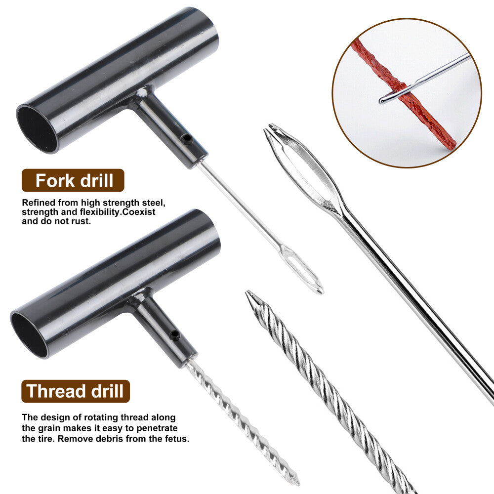 ReifenMeister 58 – Tragbares Reifenreparaturset