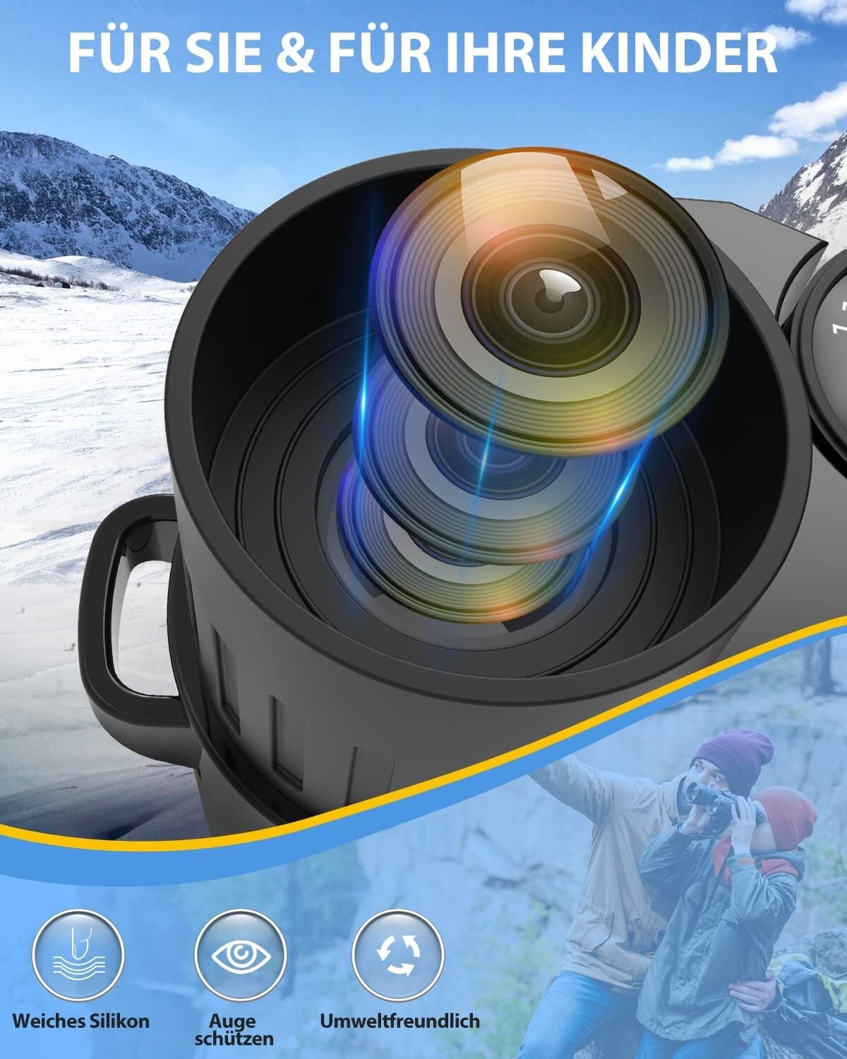 ViewMate Explorer - Kompaktes Reisefernglas