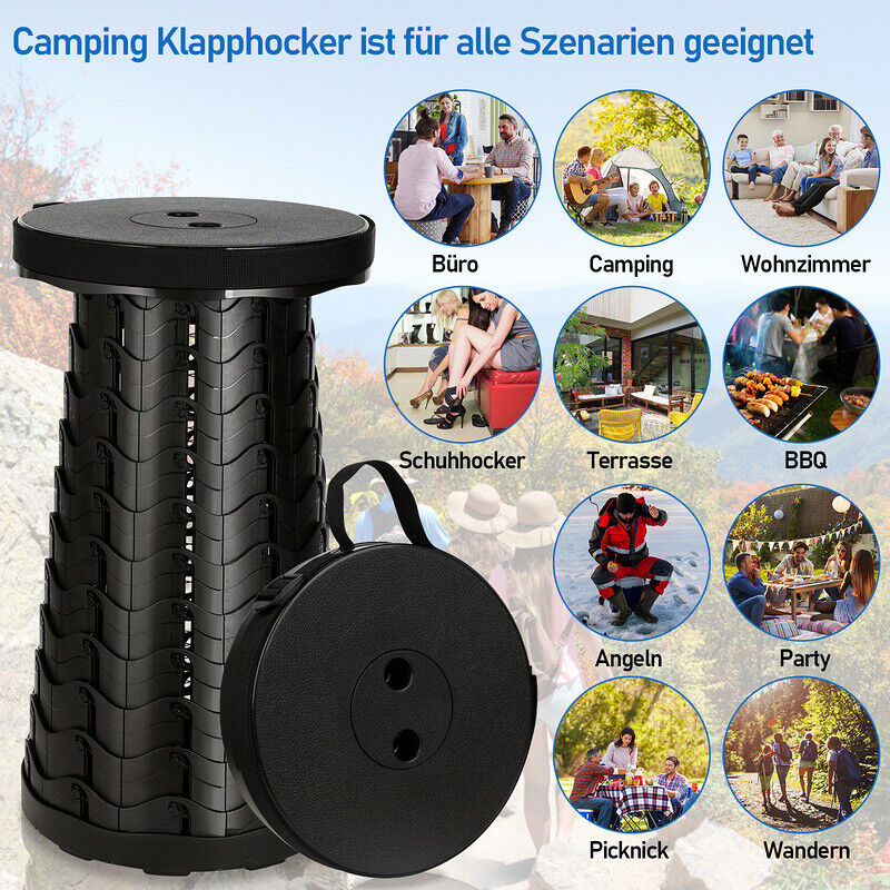 GoPerch Mini - Klappbarer Camping-Hocker