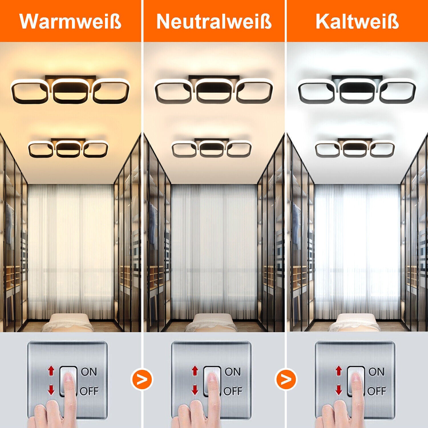 FlairLicht - LED Deckenleuchte