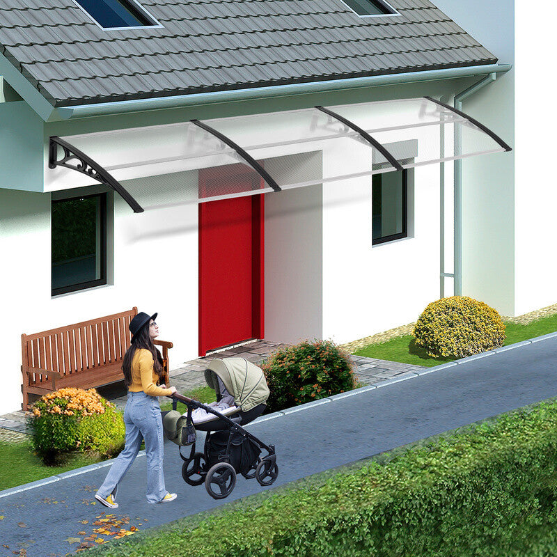 ClearShield Canopy - Wetterschutz Vordach für Haustür