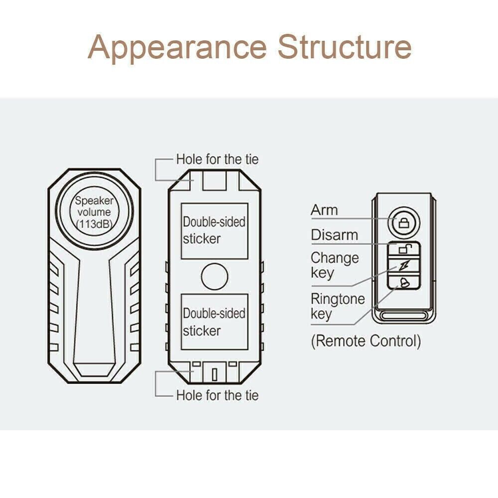 GuardianSiren - Anti-Diebstahl-Fahrradalarm